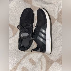 black PLR running shoes adidas